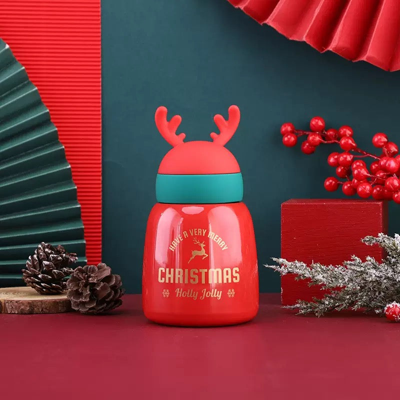 Holiday Reindeer Insulated Tumbler