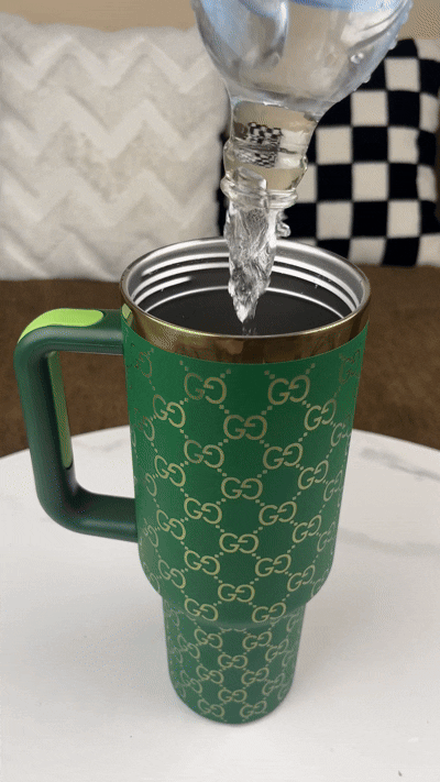 💗Designer In-Car Insulated Tumbler 1200ml