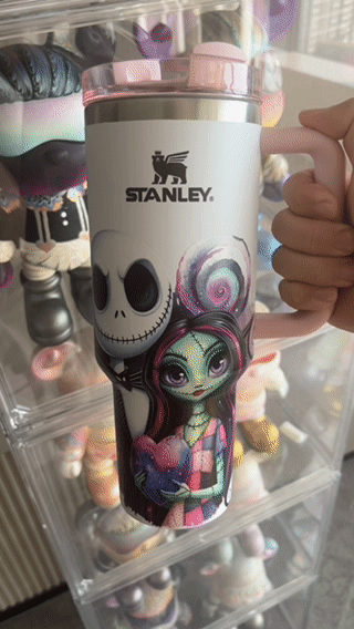 Nightmare Jack& Sally Insulated Tumbler 1200ml