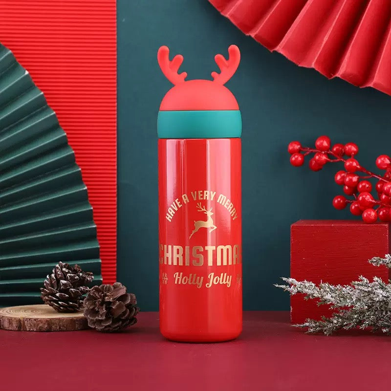 Holiday Reindeer Insulated Tumbler