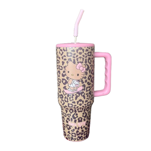 Leopard Cutie Insulated Tumbler 1200ml
