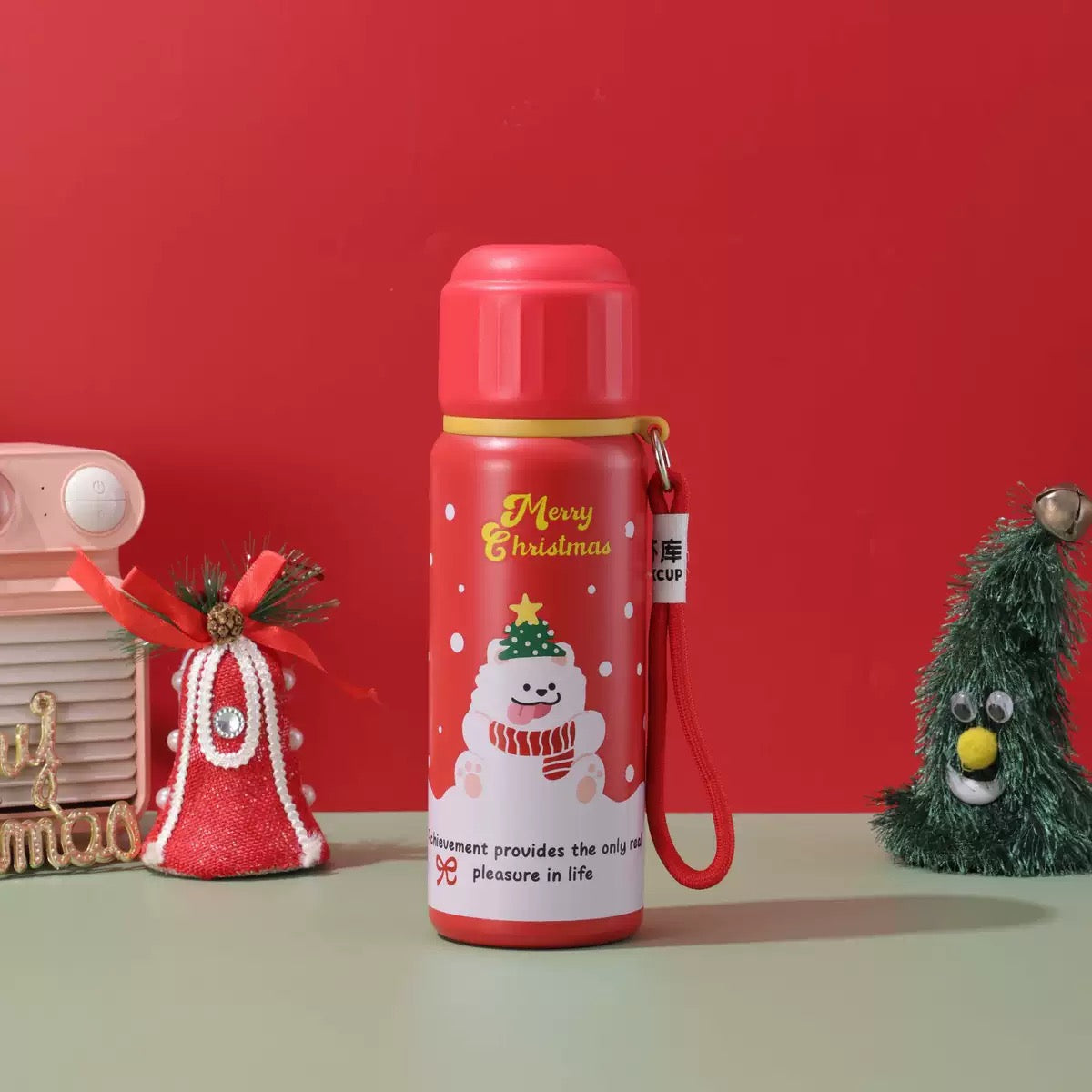 Kawaii Christmas Thermos Bottle 550ml