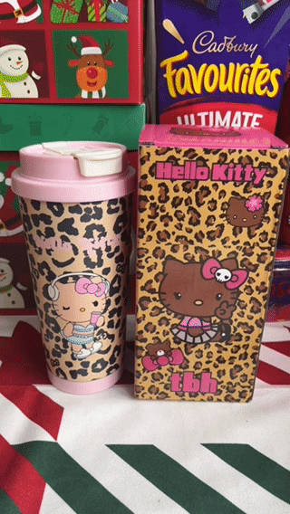 Hello Kitty Leopard Tumbler Mug 500ml