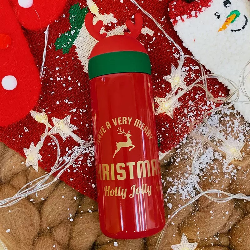 Holiday Reindeer Insulated Tumbler