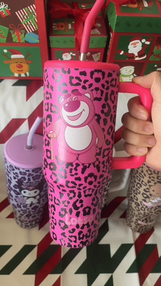 Leopard Cutie Insulated Tumbler 1200ml