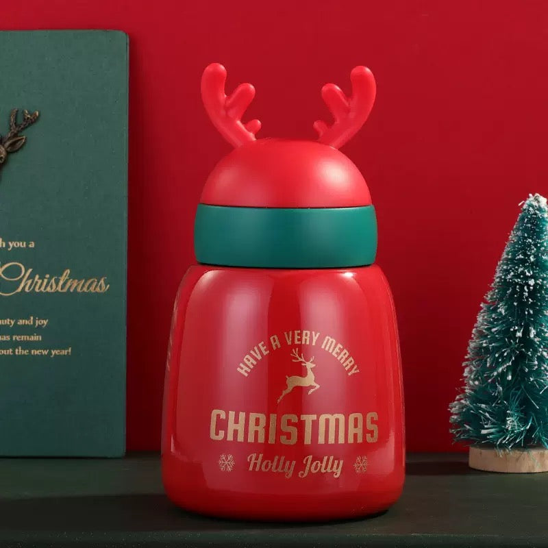 Holiday Reindeer Insulated Tumbler