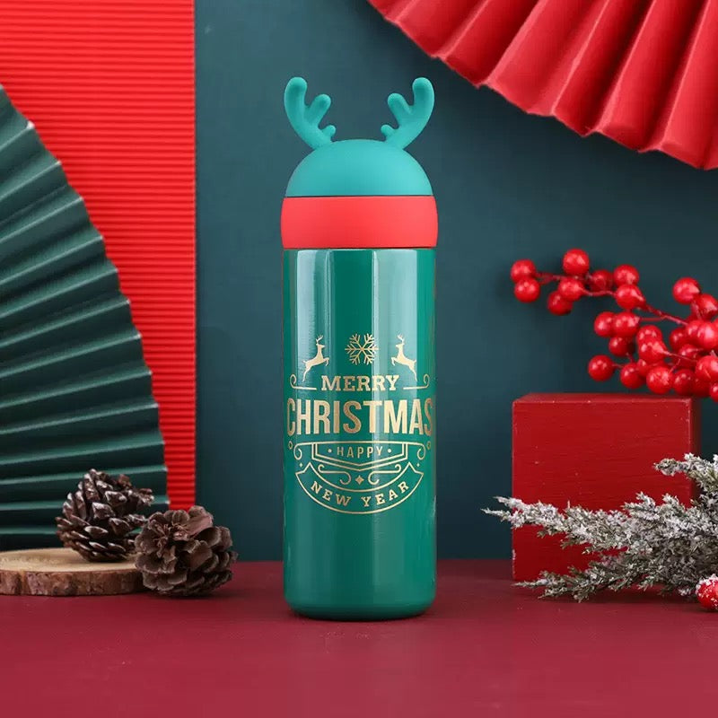 Holiday Reindeer Insulated Tumbler