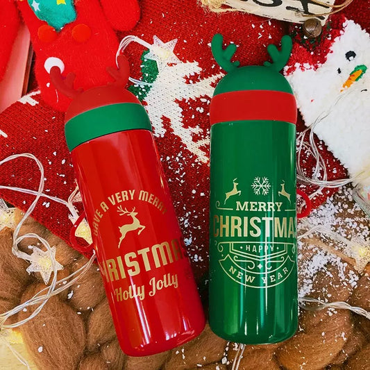 Holiday Reindeer Insulated Tumbler