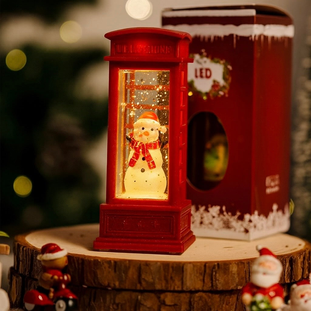 Christmas Snow Globe Lantern
