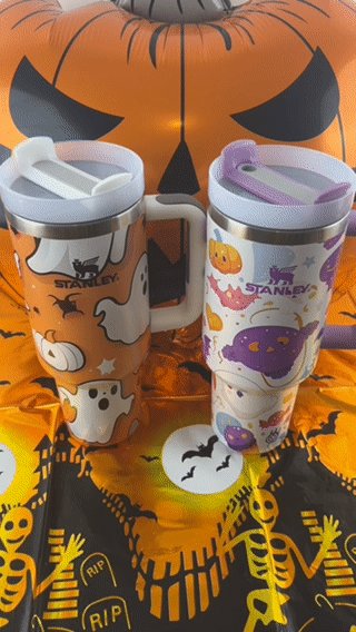 Halloween Ghost Insulated Tumbler 1200ml