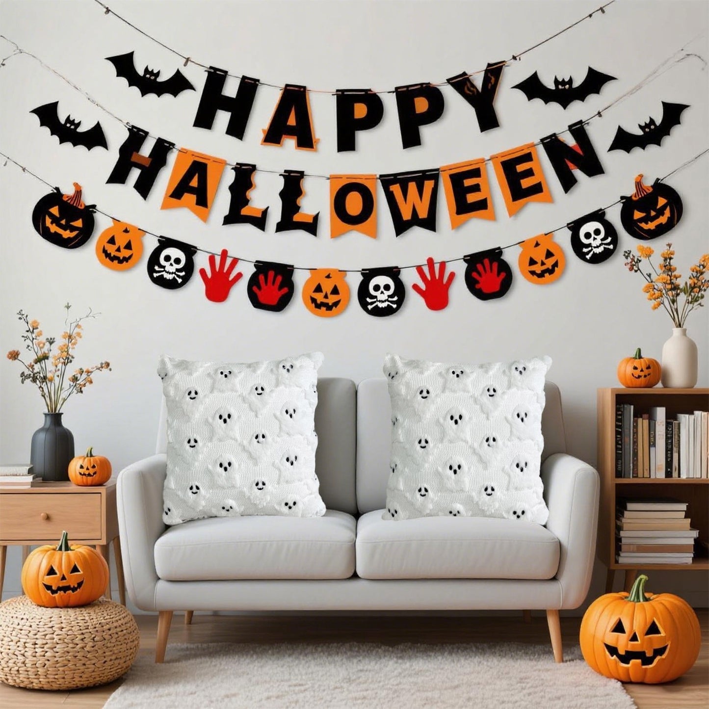 Halloween Ghost Pillow