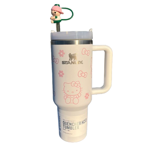 💝Hello Kitty In-Car Insulated Tumbler 1200ml